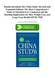 The China Study Epub